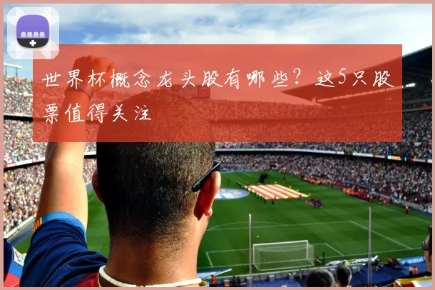 世界杯概念龙头股有哪些?这5只股票值得关注