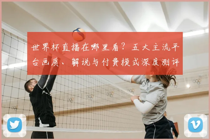 世界杯直播在哪里看?五大主流平台画质、解说与付费模式深度测评