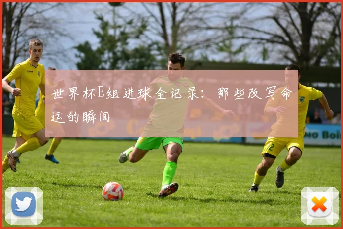 世界杯E组进球全记录：那些改写命运的瞬间